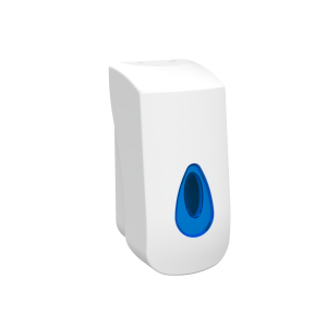 White 400ml modular Manufactured in the UK, quality abs plastic cover. White 400ml refillable soap dispenser. Liquid, foam or spray pump available.