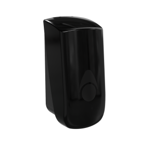 Myriad black recycled 900ml liquid soap dispenser. Suitable for foam, liquid and spray pumps available.