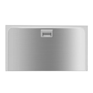 Brushed Stainless Steel Horizontal Baby Changing Unit