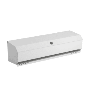 Opal™ White Steel 20" Couch Roll Paper Dispenser