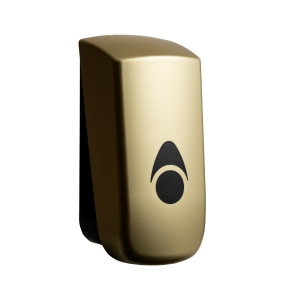 Myriad matte brass recycled 900ml liquid soap dispenser. Suitable for foam, liquid and spray pumps available.