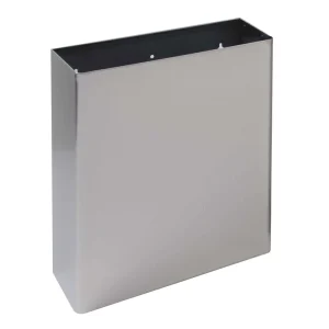 Dolphin, Open top Stainless steel mounted bin 24 litre. open top.