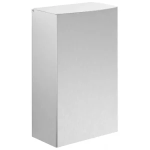 Dolphin Stainless steel sanitary waste bin.