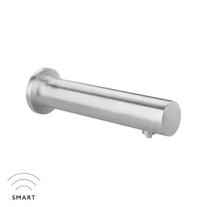 Dolphin Counter top soap dispenser, hands free, touch free, stainless steel.