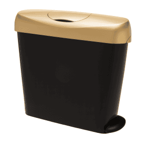 Designer Sanitary 23L Waste Bin Matte Brass